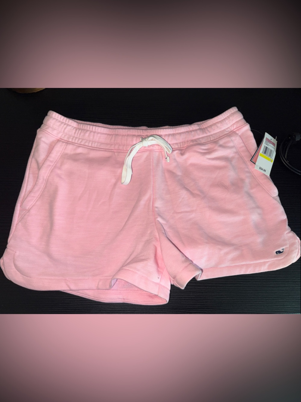 Vineyard Vines Women’s Light Pink Drawstring Shorts